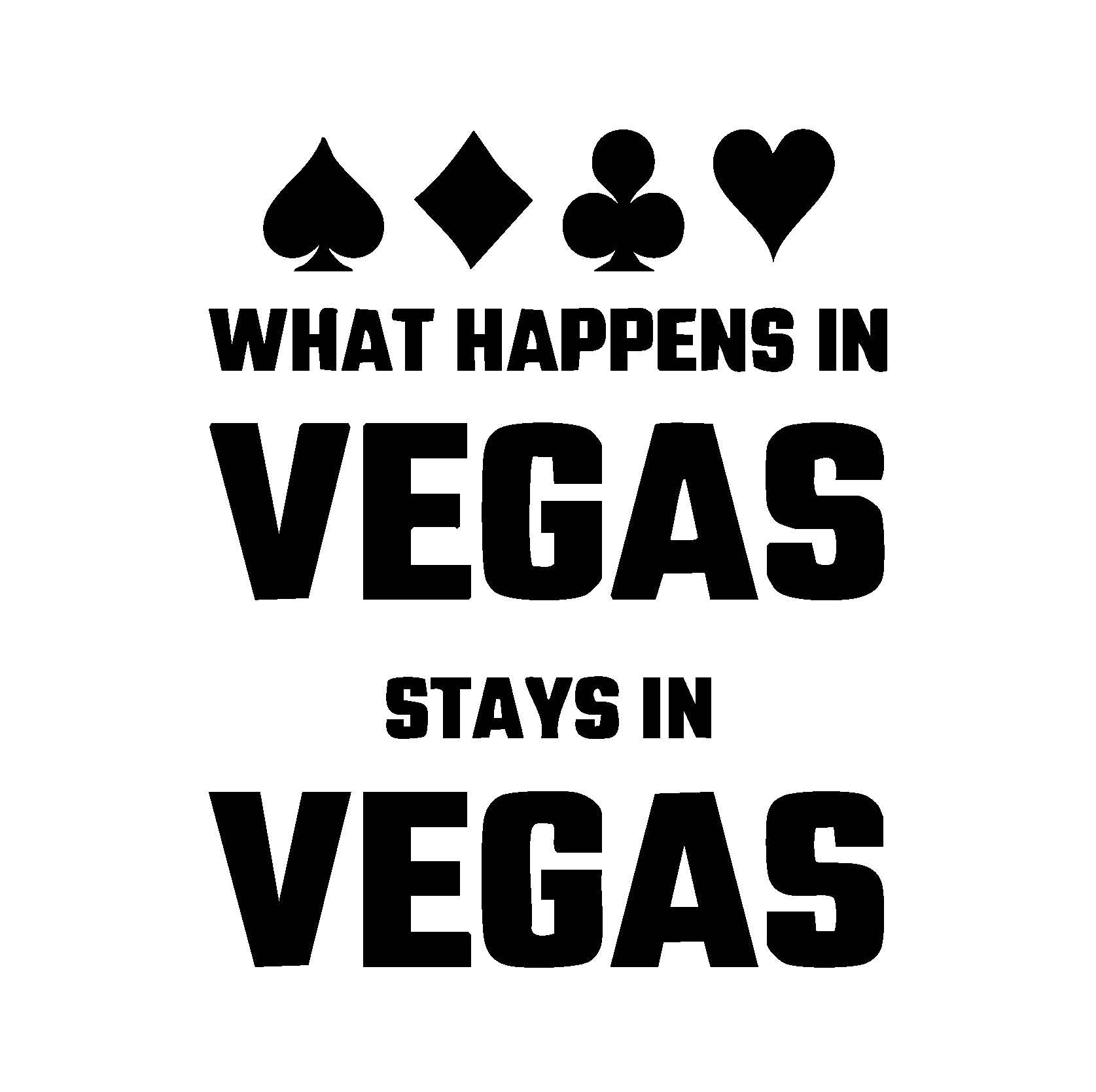What Happens In Vegas Sticker