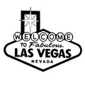 Welcome To Vegas Sign Sticker