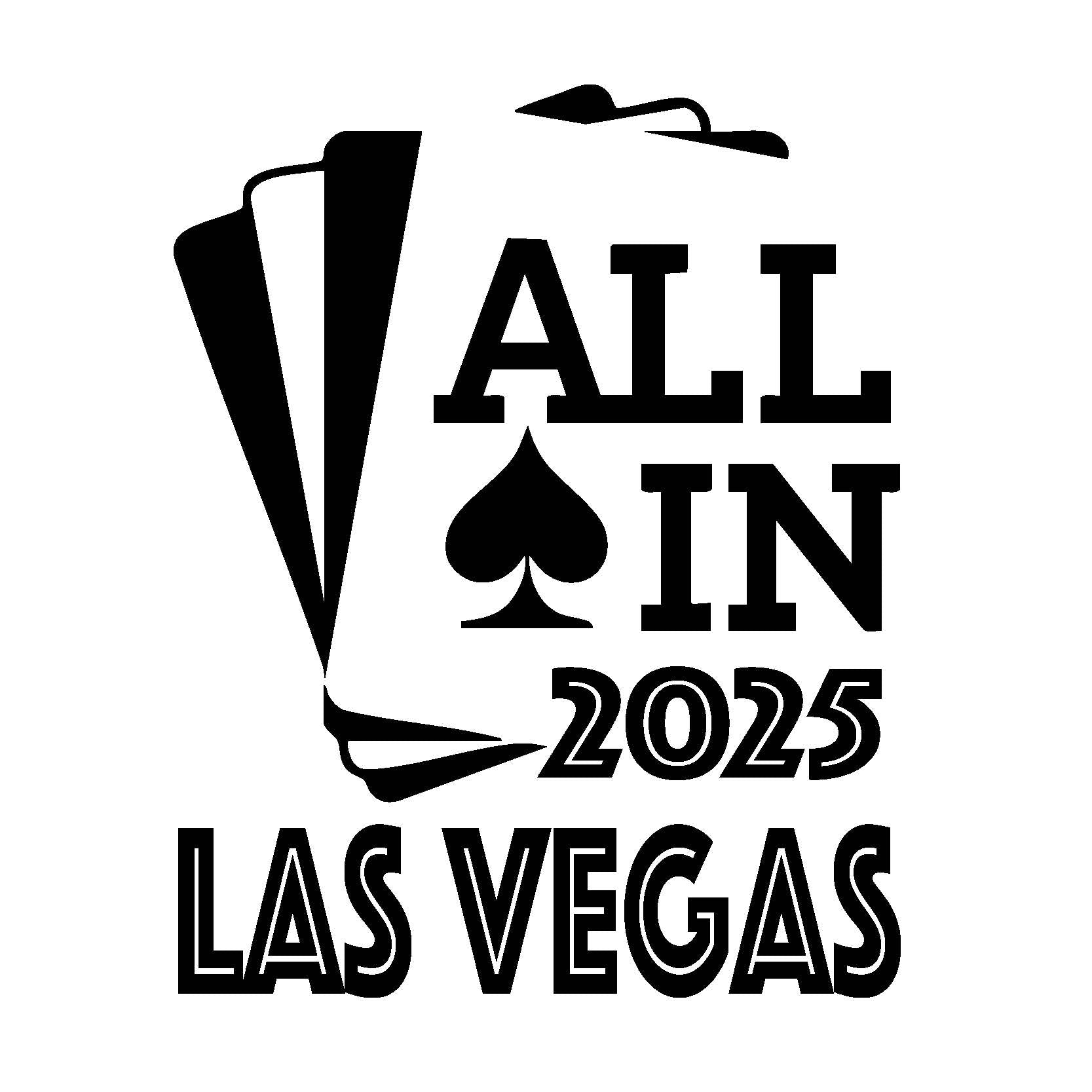 All In Las Vegas Sticker
