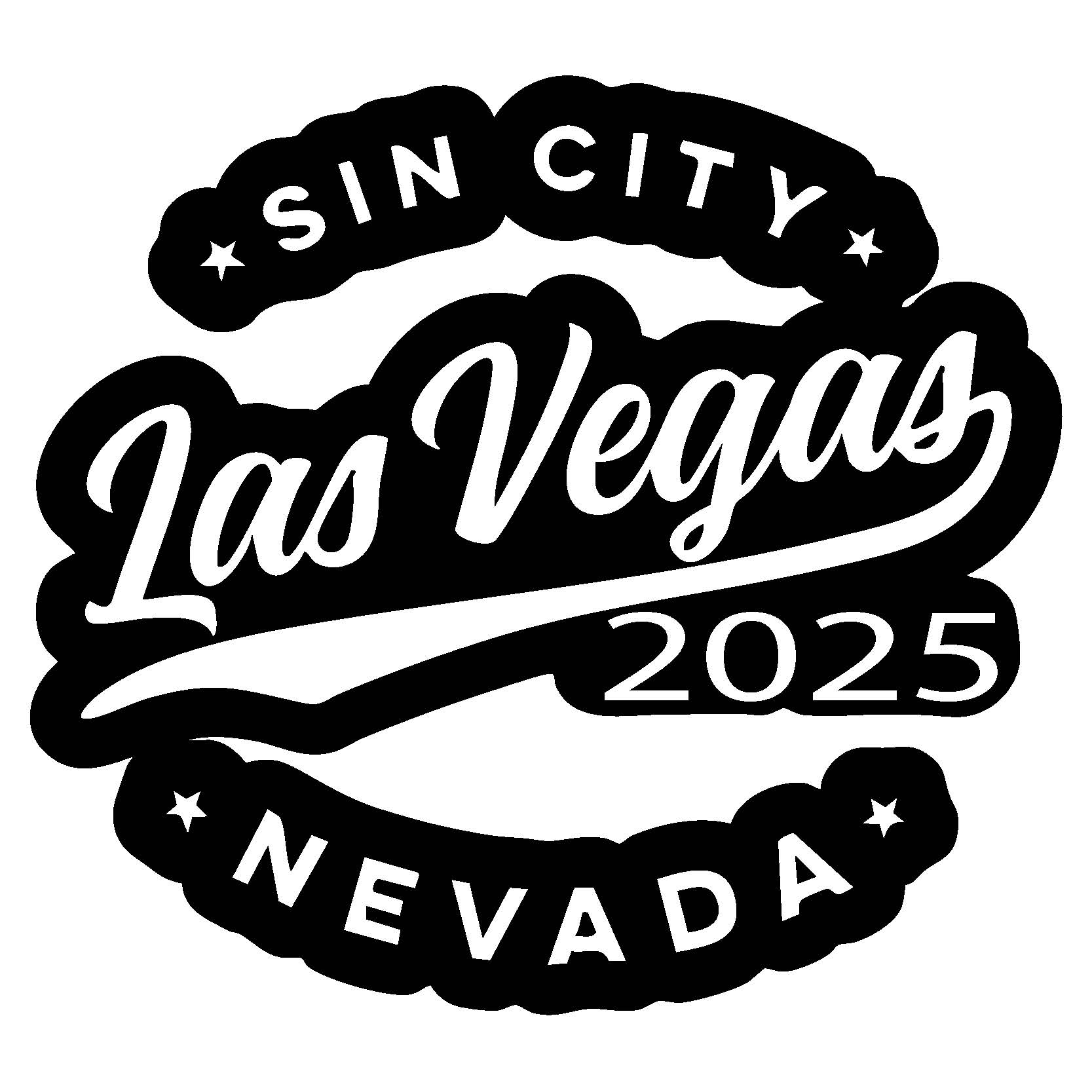 Sin City Baseball Sticker